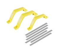 siduytin Herramientas de de lijado Durabilidad con mangos plástico resistentes Proyectos pequeños y pulido ergonómico y se pueden usar repetidamente Estas herramientas lija manuales están