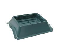 siduytin Jarrón de Cementerio con Forma de Silla Montar para ataúd Floral, macetas para plántulas, contenedor para arreglos Florales. Los floreros también cuentan con un Puerto Drenaje para Evitar la