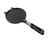 siduytin Máquina para hacer rollitos de huevo para el desayuno, fácil de limpiar, herramienta duradera aleación aluminio para hacer crepes, sándwiches, waffles, helados, rodillo para conos