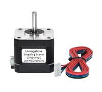 siduytin Motor Paso a Paso de 5 A, Cable Nema17, Alto par, precisión en el Montaje de Piezas Impresora 3D, Resistencia Aislamiento 500 V CC, 500 V CA Durante un Minuto, Motor 1,5,
