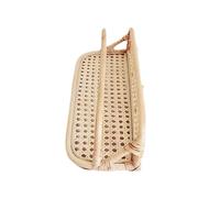 siduytin Organizador de pared de ratán. Elegante estante flotante para plantas baño y decoración del hogar. Rezuma belleza natural. Su estética minimalista lo convierte en un complemento versátil para