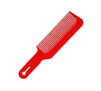 siduytin Peines de plástico, Suministro de Modelado portátil, Accesorio de Corte, Herramientas de barbería, Herramienta de peluquería fácil de agarrar, Recortadora de barbero, Rojo