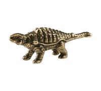 siduytin Pequeño Adorno de Dinosaurio de Escritorio, en Miniatura Oficina, Escultura latón, artesanía, Delicada Dinosaurio y Delicada.