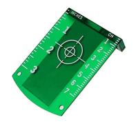 siduytin Placa de tarjeta de objetivo magnético para medición casas, aplicación para edificios con soporte verde