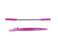 siduytin Plantilla para Cejas, Accesorios de Estilo Reutilizables, afeitadora Facial, moldeadores, afeitadoras para depilación, recortador de Cejas, Herramienta de Maquillaje Segura, Rosado