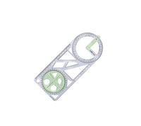 siduytin Regla multifuncional: herramienta muy eficaz para diseñar plantillas de dibujo que garantizan medidas adecuadas. Enseñanza de matemáticas, construcción, encofrados, plantillas, Estilo D