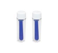 siduytin Removedor de lentes táctiles de silicona, duradero y práctico, lote de Gel de sílice, práctico removedor de lentes duros táctiles de silicona, 2 piezas, azul