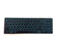 siduytin Teclado retroiluminado para computadora portátil con Interruptor Que Funciona con Respuesta rápida Computadora portátil RU Reemplazo del Teclado para Ideapad