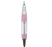 siduytin Torno de manicura Mango de Taladro de uñas Pieza reemplazada aleación de Aluminio Inoxidable Accesorios mejorados Agarre Manual Manual, Rosa Claro