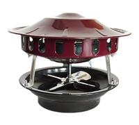 siduytin Ventilador inducido por Chimenea, Viento Fuerte para Chimenea doméstica, máquina de Humo, Extractor de Chimenea de Metal para el hogar, Ventilador de Escape