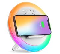 SIDVAR - Altavoz Bluetooth de Noche, Altavoz Moderno de Carga inalámbrica, Las Mejores Ideas de Regalo de cumpleaños para Adolescentes, Regalos para niñas, por Favor, Utiliza el Adaptador Original