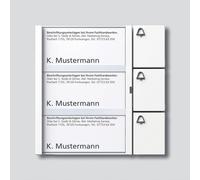 Siedle 035736 BTM 650 - Módulo de 3 Teclas de Llamada