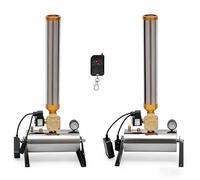 SIEEOUR 2 Máquinas De Confeti Saludo, Lanzador De Confeti Eléctrico Con Control Escénico, Máquina Saludo M-Aquina De Alta Potencia Y Ángulo Ajustable Para Bodas Conciertos Fiestas Espectáculos