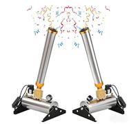 SIEEOUR Cañón Lanzaconfeti Profesional 150w, 2 Unidades Autónomas Con Mando A Distancia, Ángulo De Lanzamiento Ajustable, Para Celebraciones Bodas Conciertos Y Fiestas