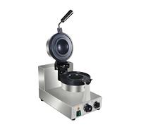 SIEEOUR Commercial Ice Cream Sandwich Maker, Ufo Burger Maker Machine With 50-300°C Temp & 5-Min Timer,Máquina Prensa Hamburguesas Acero Inoxidable Para Food Truck,Panadería,Restaurante(Single head)