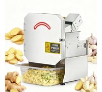 SIEEOUR Cortadora De Perejil Eléctrica Comercial, 200w Máquina Cortadora De Verduras Con Corte Eléctrico De Puerros, Grado Profesional, Ajuste Grosor 1.5-35mm, Para Hierbas Y Verduras