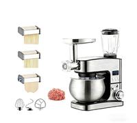 SIEEOUR De Alta Resistencia Batidora Amasadora, 5,2 Litros Grado Comercial Con Pantalla Digital, Eléctrica Mezcladora De Alimentos Para Panadería, Restaurante, Cocina Hogar, Pan, Pastel