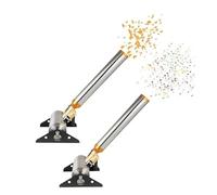 SIEEOUR Disparador De Confeti Eléctrico 150w, 2 Piezas Máquina De Confeti Con Mando Inalámbrico, Ángulo Ajustable Para Fiestas, Bodas Y Eventos Especiales Profesionales,Decoración