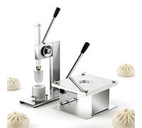 SIEEOUR Fabricante Comercial De Baozi,Máquina Para Hacer Bollos,Máquina Semiautomática De Bollos Al V-apor,Acero Inoxidable,Alta Eficiencia 400-500 Bollos/Hora,Para Restaurantes(B-medium)