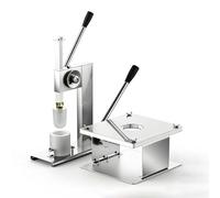SIEEOUR Hacedor Semiautomático De Baozi,Máquina Manual Para Buns, Acero Inoxidable,Prensador De Masa,Máquina De Cierre,Alta Eficiencia 400-500 Buns/Hora,Para Uso Doméstico Y Comercial(B-medium)