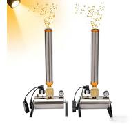 SIEEOUR Lanzador De Confeti Portátil 150w Profesional, 2 Piezas Máquina Eléctrica De Confeti Con Mando Inalámbrico, Ángulo Ajustable Para Revelaciones De Género Y Grandes Espectáculos