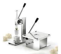 SIEEOUR Máquina Manual De Bollos Al V-apor,Máquina China De Bao,M-áquina Semiautomática Para Hacer Baozi,Construcción De Acero Inoxidable,Cocinas Domésticas Y Comerciales, Cafeterías(C-large)