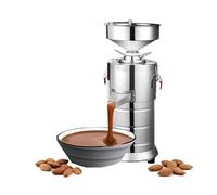 SIEEOUR Molinillo Comercial De Mantequilla De Cacahuete, 1100 W, Eléctrico, De Acero Inoxidable, 15 Kg/H, Para Cacahuete, Almendras, Anacardos Y Pasta De Sésamo. Ideal Para Uso Doméstico