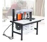 SIEEOUR Rebordeadora Portátil, Máquina De Cantear Carpintería Con Rotura Automática De Cinta, Encolado Doble Cara Madera Pvc,Ancho De Banda 5-60mm Para Bordes Rectos Y Arcos(White)