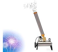 SIEEOUR Soplador De Máquina De Confeti Profesional 150w, 2 Piezas Lanzador De Confeti Para Fiestas Con Mando Inalámbrico, Ángulo Ajustable Para Bodas, Celebraciones Y Eventos De Empresa