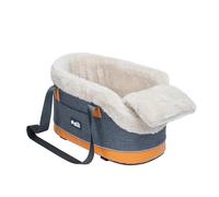 Siège Auto Console Pour Chien - Siège De Voiture Pour Petits Chiens Et Chats | Siège Auto Accoudoir Souple, Siège De Sécurité Pour Animaux De Compagnie, Transporteur Compact Pour Console Centrale, Sac