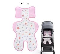 Siège auto rafraîchissant - Coussin respirant en maille 3D, coussin léger et respirant | Coussin universel pour poussette, coussin doux pour siège bébé, tapis de protection d'été pour, poussett