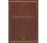 Siège de Paris. Entre absents, réponse à la lettre d'un mobile breton, par Mlle Zénaïde Fleuriot