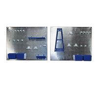 Siegen S01102 Pared Almacenamiento Pegboard Set 34pc