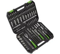 Siegen S01211 Enchufe Set 171pc 0.6cm,1cm &1.3cmSq Drive Walldrive Métrico