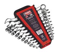 Siegen S0404 Juego de Llaves Combinación 22pc Métrico/Imperial