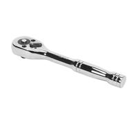 Siegen S0704 - Sealey unidad de pera cabeza tirón llave de trinquete inversa, 1/4 de pulgada cuadrada