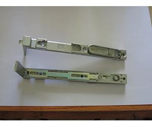 Siegenia Cerrojo para cantos VSU 1360 también A1360 Nº 276426 plateado galvanizado