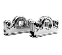 Siegenia (SI AUBI) Carcasa para caracoles de repuesto, para ventanas y puertas de balcón, cerradura de transmisión de temperatura para la serie Favorit TRIAL engranaje 3 y 23 con HauSun Upgrade