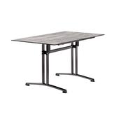 Sieger Gastro Mesa Plegable, Hierro Gris