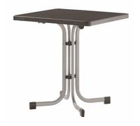 SIEGER Mesa de Jardín Plegable Terrassentisch para Balcón Camping 70x70x72cm