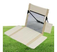 Sièges De Stade Avec Dossier Confortable, Siège Pliable Exté- Avec Support, Siège Portable Léger Pour Plage, Jardin, Camping, Pêche, Pique-Nique, Randonnée, Concerts et Événements Sportifs