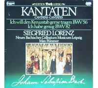 Siegfried Lorenz - Bach: KANTATEN (Ich will den Kreuzstab gerne tragen BWV 56 & Ich habe genug BWV 82) [Vinyl LP] [Schallplatte]