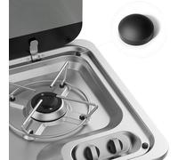 Siegvoll 8 Capuchas de Goma para Placa de Cocina Dometic, Smev y Thetford, Accesorios para Cocina de Autocaravana