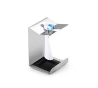 Siegvoll Soporte para cepillo de dientes de acero inoxidable para Oral-B, iO, Philips Sonicare, Waterpik, Fairywill, etc. | Soporte para cabezales de cepillo de dientes eléctrico con bandeja colectora