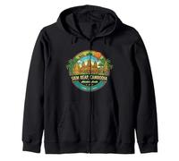 Siem Reap Camboya Viaje Souvenir City Gift Sudadera con Capucha