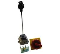 Siemens 3ld2 - Interruptor 3 polos 100a 4 orificio base rojo/amarillo