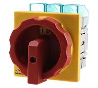 Siemens 3ld2 - Interruptor 3 polos 100a 4 orificio frontal rojo/amarillo