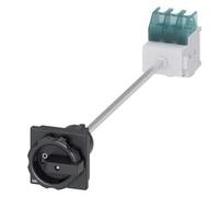 Siemens 3ld2 - Interruptor 3 polos 32a 4 orificio base negro