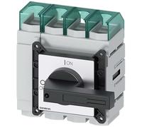 Siemens 3LD5 - Interruptor seccionador de 3 pines, 100 A, 100 A, Sentron, cerrado, clase J, tamaño del fusible