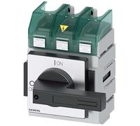 Siemens 3LD5 - Interruptor seccionador de 3 pines, 125 A, 125 A, Sentron, cerrado, clase J, tamaño del fusible